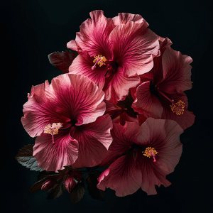 Hibiscus Flowers for the month of gemini