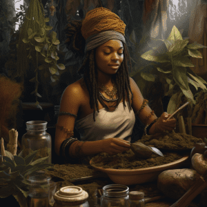 Herbal Astrology The making of Pisces Tea